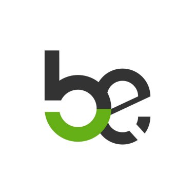 Harf yazı tipi logosu tasarımı. Simge sonsuzluk kavramını yuvarladı. Web afişi, iş sunumu, reklam materyali için vektör illüstrasyonu.