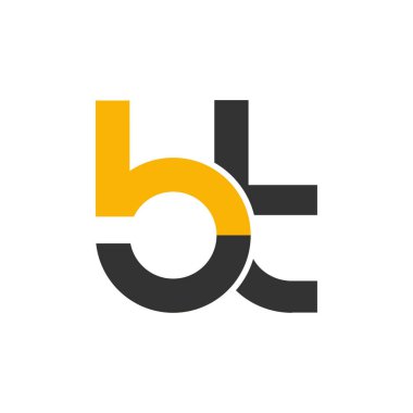 Harf yazı tipi logosu tasarımı. Simge sonsuzluk kavramını yuvarladı. Web afişi, iş sunumu, reklam materyali için vektör illüstrasyonu.