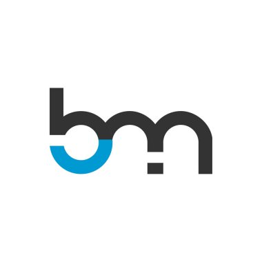 Harf yazı tipi logosu tasarımı. Simge sonsuzluk kavramını yuvarladı. Web afişi, iş sunumu, reklam materyali için vektör illüstrasyonu.