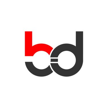 Harf yazı tipi logosu tasarımı. Simge sonsuzluk kavramını yuvarladı. Web afişi, iş sunumu, reklam materyali için vektör illüstrasyonu.