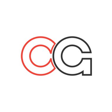 Harf yazı tipi logosu tasarımı. Simge sonsuzluk kavramını yuvarladı. Web afişi, iş sunumu, reklam materyali için vektör illüstrasyonu.
