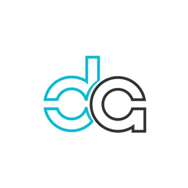 Harf yazı tipi logosu tasarımı. Simge sonsuzluk kavramını yuvarladı. Web afişi, iş sunumu, reklam materyali için vektör illüstrasyonu.