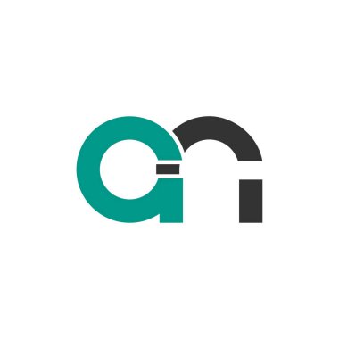 Harf yazı tipi logosu tasarımı. Simge sonsuzluk kavramını yuvarladı. Web afişi, iş sunumu, reklam materyali için vektör illüstrasyonu.