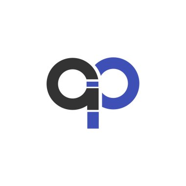 Harf yazı tipi logosu tasarımı. Simge sonsuzluk kavramını yuvarladı. Web afişi, iş sunumu, reklam materyali için vektör illüstrasyonu.