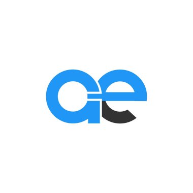 Harf yazı tipi logosu tasarımı. Simge sonsuzluk kavramını yuvarladı. Web afişi, iş sunumu, reklam materyali için vektör illüstrasyonu.