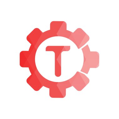 Harf yazı tipi logosu düşük polyester tarzı. Web afişi, iş sunumu, reklam materyali için vektör illüstrasyonu.