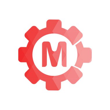 Harf yazı tipi logosu düşük polyester tarzı. Web afişi, iş sunumu, reklam materyali için vektör illüstrasyonu.