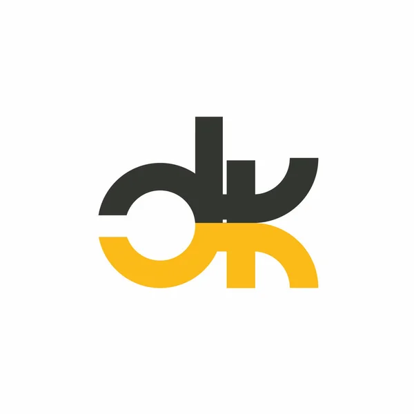 Letra Fuente Logo Diseño Icono Redondeado Concepto Infinito Ilustración Vectorial — Archivo Imágenes Vectoriales