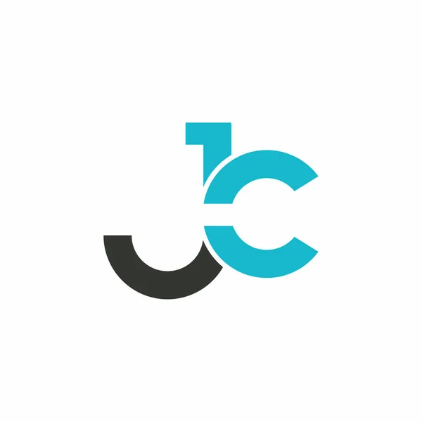 Lettera Font Logo Design Icona Arrotondata Concetto Infinito Illustrazione Vettoriale — Vettoriale Stock