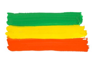 Renkli Rastafarian bayrak vektör arkaplanı