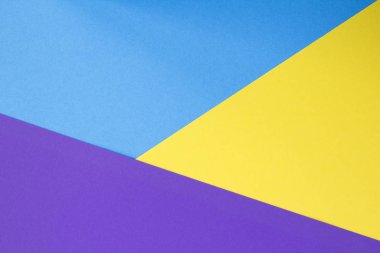 Metin için üç renkli arkaplan. Üst Manzara. Boşluğu kopyala.