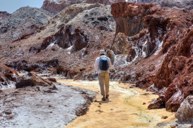 Dayak yolu tur Hürmüz adadan, il: Hormozgan, Iran