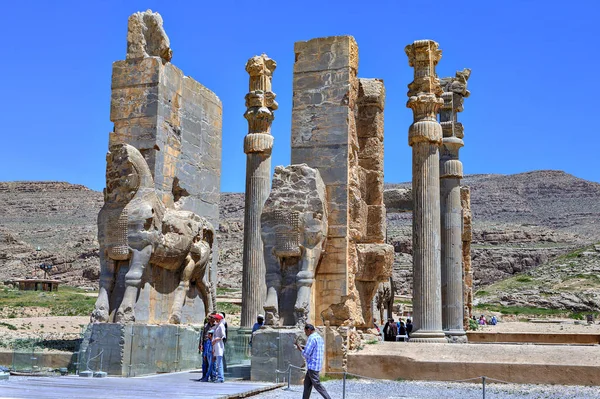 Ворота всех земель, древний город Персеполис, недалеко от Шираза, Иран . — стоковое фото