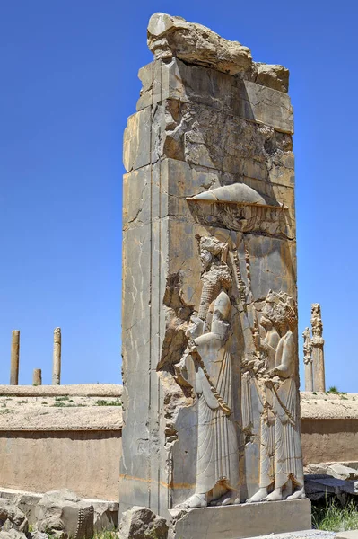 Irán, Achaemenid és ókori Perzsia romjai közelében Shiraz Persepolis. — Stock Fotó