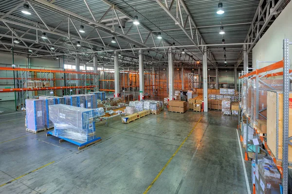 Bonded warehousing, temporary storage goods under customs control. — Stock Photo, Image