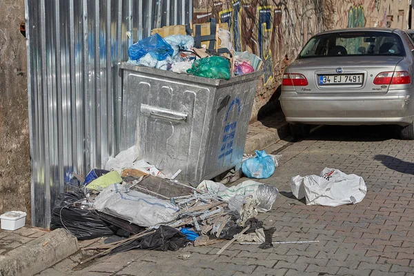 Overloaded with bags of waste, vehicle moves on higway, Shiraz, Iran. –  Stock Editorial Photo © grigvovan #167601202