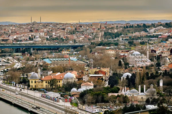 Istanbul Turkey February 2020 Top View Rashad Sultan Tomb Ebussuut — Stock Photo, Image