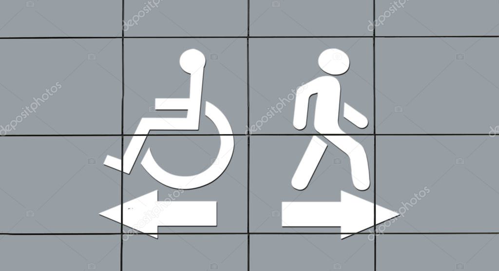 Signs for the disabled 2