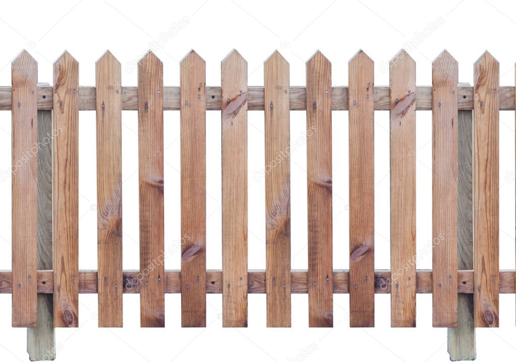 Wooden railing 1