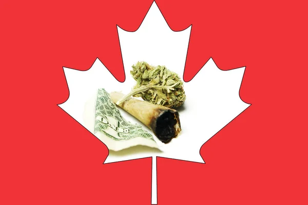 Μαριχουάνα και την κάνναβη στον Καναδά? Καναδική ναρκωτικών επιχείρησή — Φωτογραφία Αρχείου