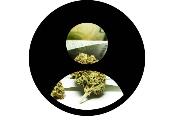 大麻或大麻用户 — 图库照片