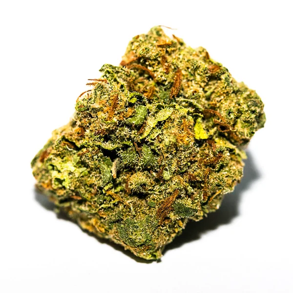 Marijuana Cannabis Bud Närbild — Stockfoto