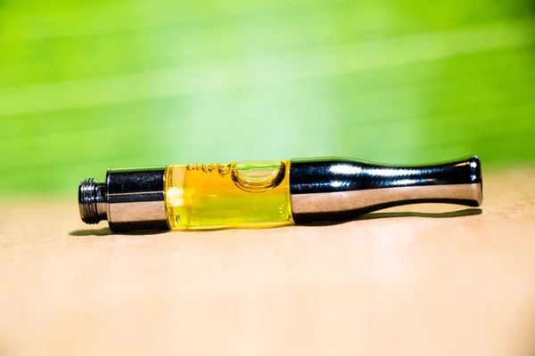 Marijuana Cannabis Oil Vape Pen Vaping — Stock Photo, Image