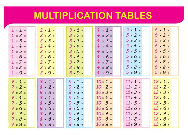 Exercice Pour Les Enfants École Primaire Maternelle — Image vectorielle