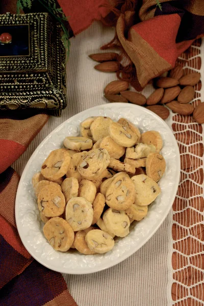 Geleneksel Fas Pastası Feqqas Fekkas — Stok fotoğraf