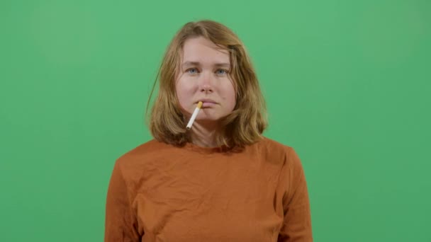 Stop kouření cigaret — Stock video
