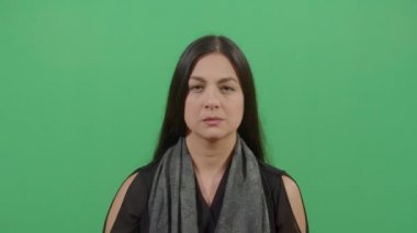Woman Using Hands As Hearing Device