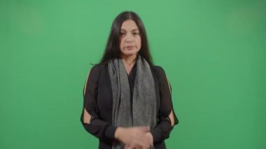 Karmaşa İfade Eden Kadın