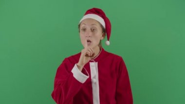 Kadın Noel Baba Sessiz Olmak İstiyor