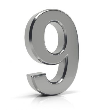 9 numara gümüş