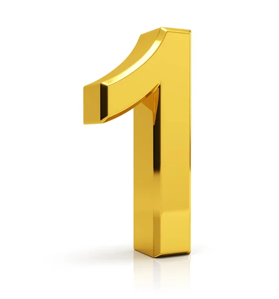 Oro numero 1 — Foto Stock