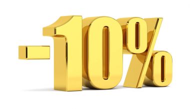 kapalı yüzde 10 indirim. 