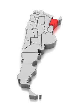 Harita Corrientes Eyaleti, Arjantin