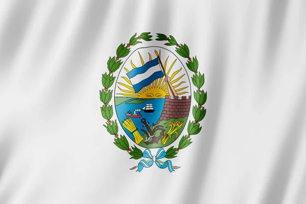 Drapeau de la ville de Rosario, Argentine — Photo