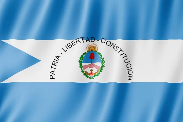 Flagge der Provinz Corrientes, Argentinien — Stockfoto