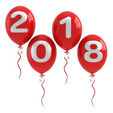 2018 yeni yıl kavramı