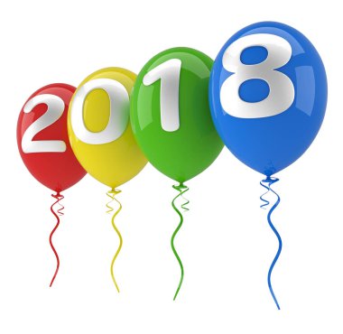 2018 yeni yıl kavramı