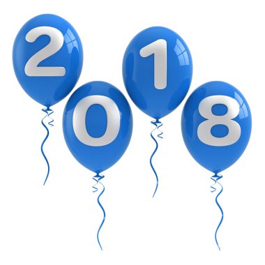 2018 yeni yıl kavramı