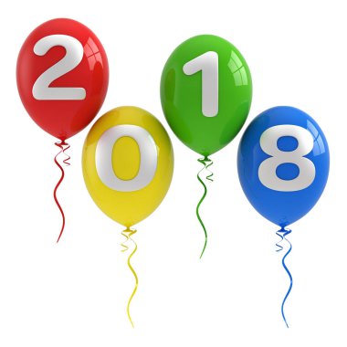 2018 yeni yıl kavramı