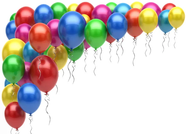 Kolorowe balony — Zdjęcie stockowe