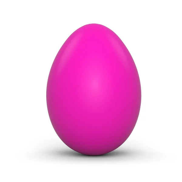 Rózsaszín húsvéti tojás — Stock Fotó
