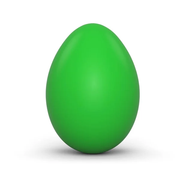 Zöld húsvéti tojás — Stock Fotó