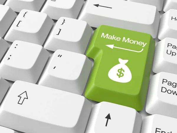 Make money online — Stock Photo, Image