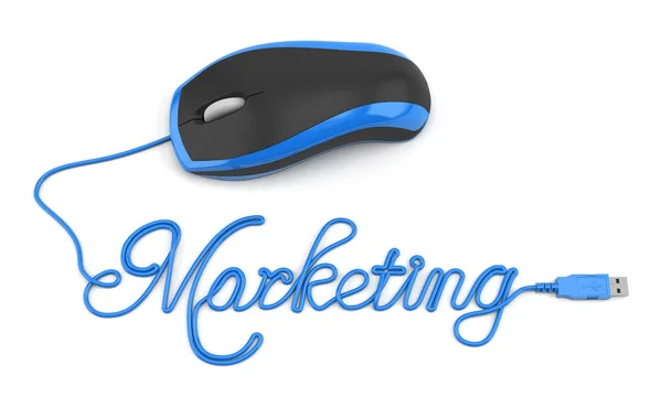 Online-Marketing-Konzept — Stockfoto