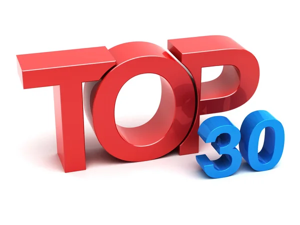 Top 30 — Foto Stock