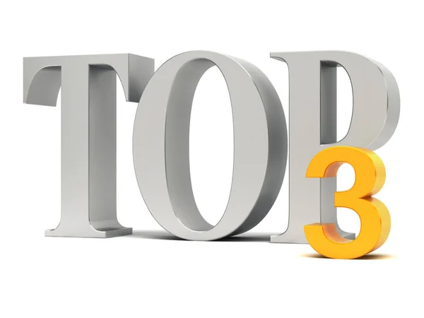 Top 3 — Stockfoto